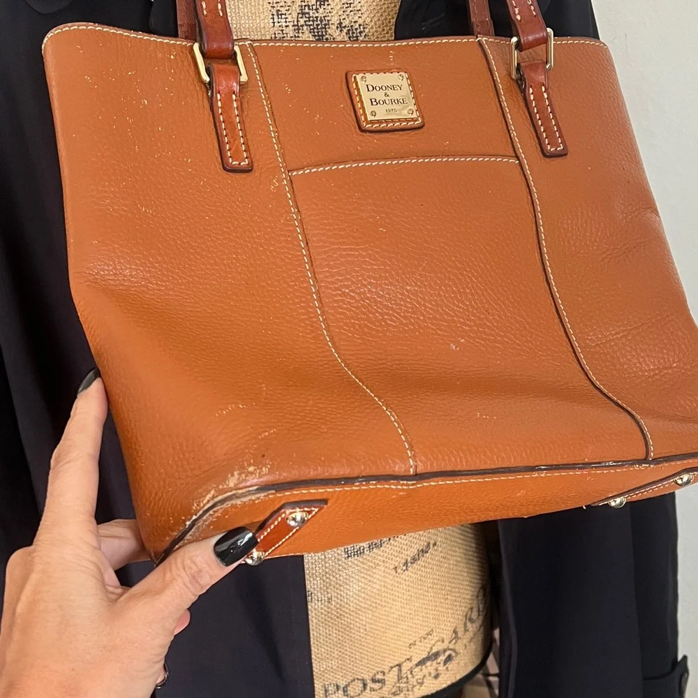 Dooney & Bourke Tan Leather Tote